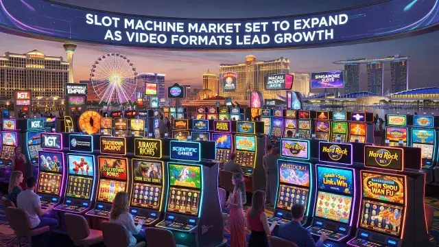 Slot Machine Market Set to Expand as Video Formats Lead Growth