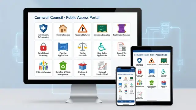 Cornwall Council Streamlines Public Access Through Dedicated Contact Forms